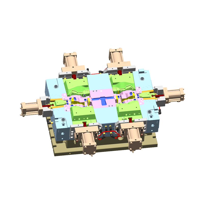 Magnesiumlegering pressgjuten styrfäste Magnesiumlegering pressgjuten styrfäste