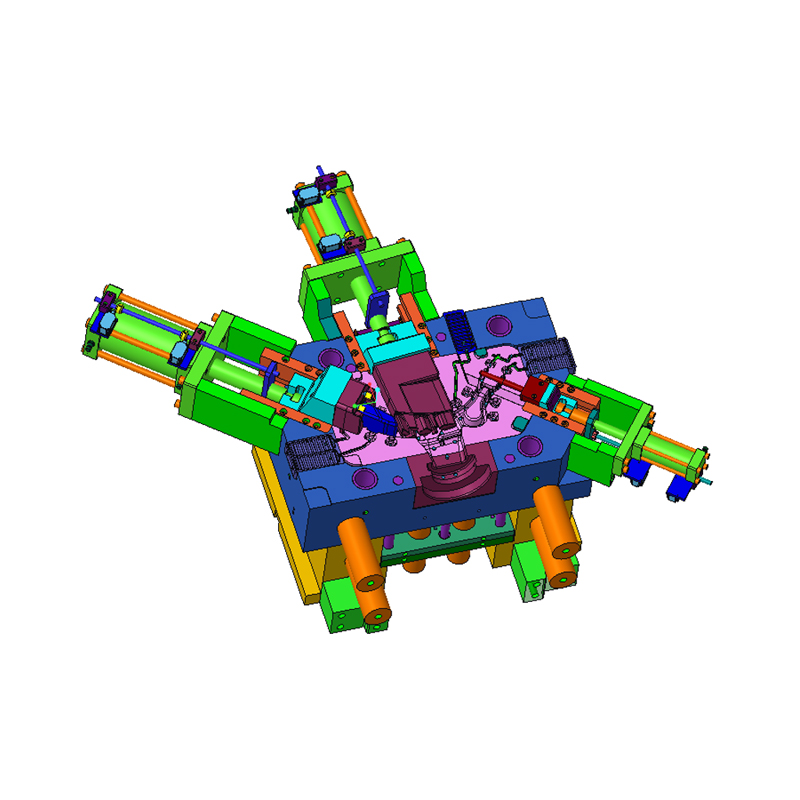 Pressgjuten stödarm av aluminiumlegering Pressgjuten stödarm av aluminiumlegering