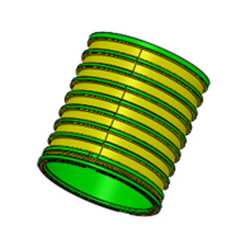 Aluminiumlegering pressgjutning kylvattenjacka Aluminiumlegering pressgjutning kylvattenjacka