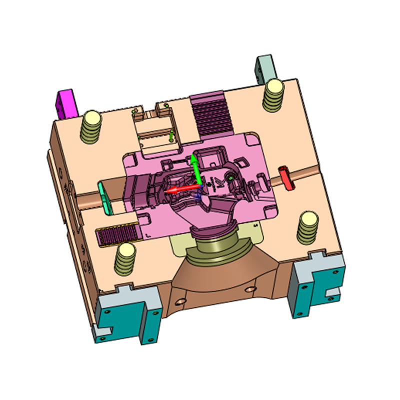 Aluminiumlegering pressgjuten krockkuddesäte